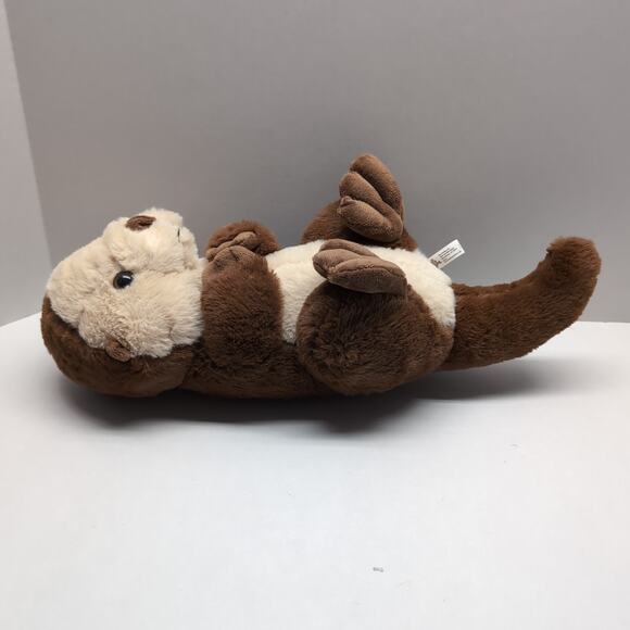 Toy Factory Justin Otter Plush Stuffed Animal 2022 Brown Tan 18" - Picture 3 of 10